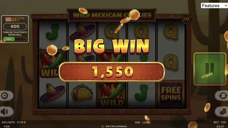 Wild Mexican Chillies - bua mór i Free Spins